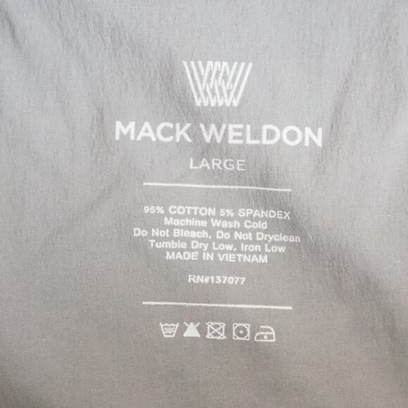 Mack Weldon Sweatpants Mens Size L Green For Daily Wear Active Zip Pocket - Picture 3 of 9